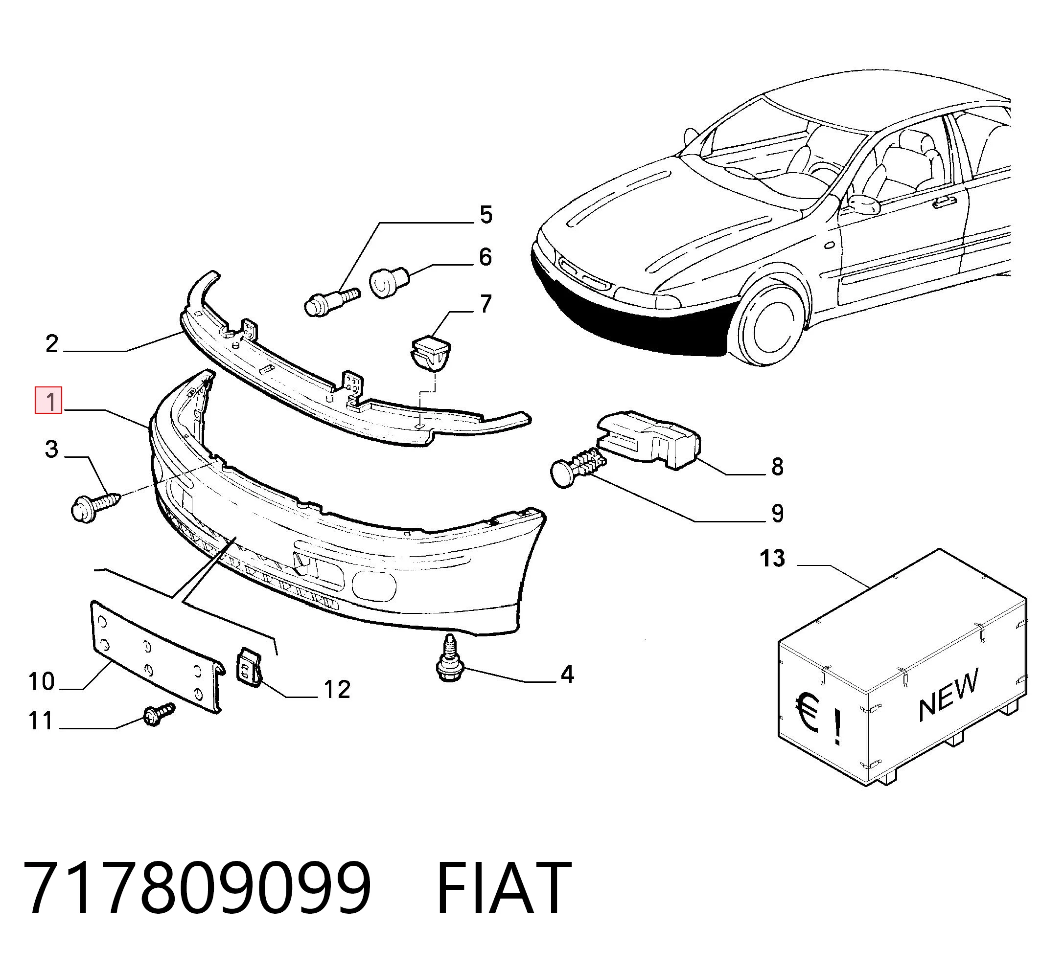 Fiat Marea  Araba tampon Türkiye fiyatı
