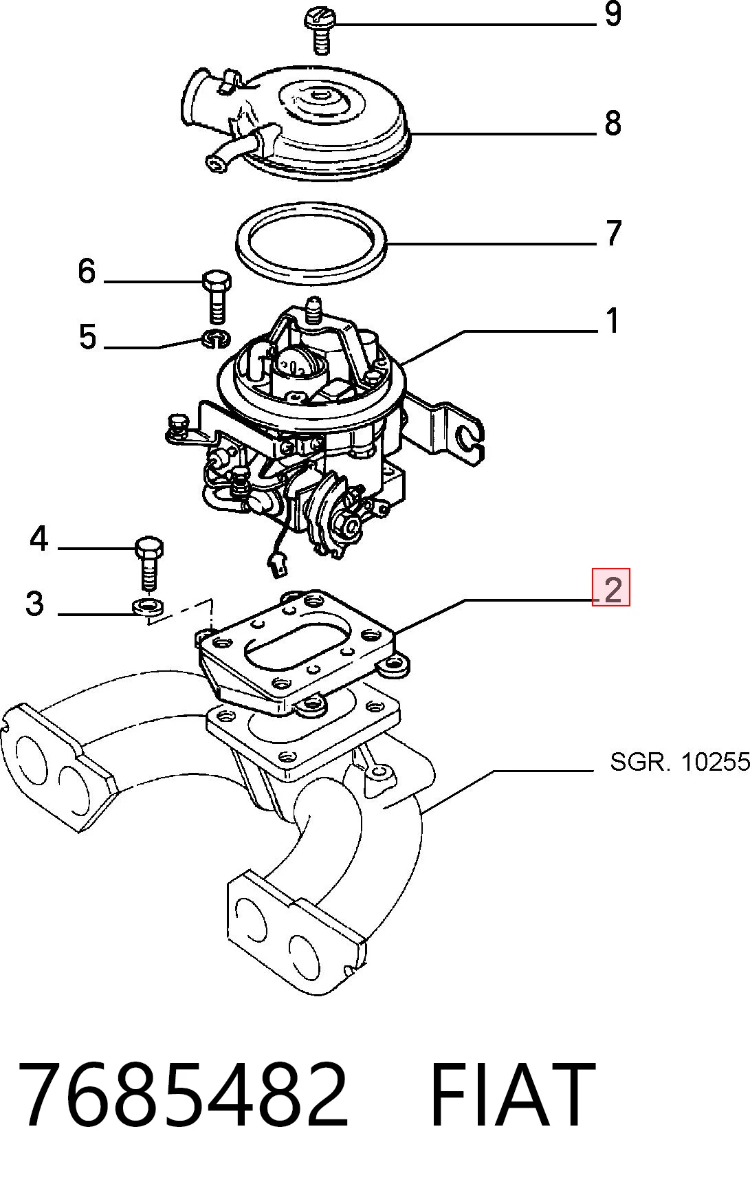 7685482 Fiat/Alfa/Lancia