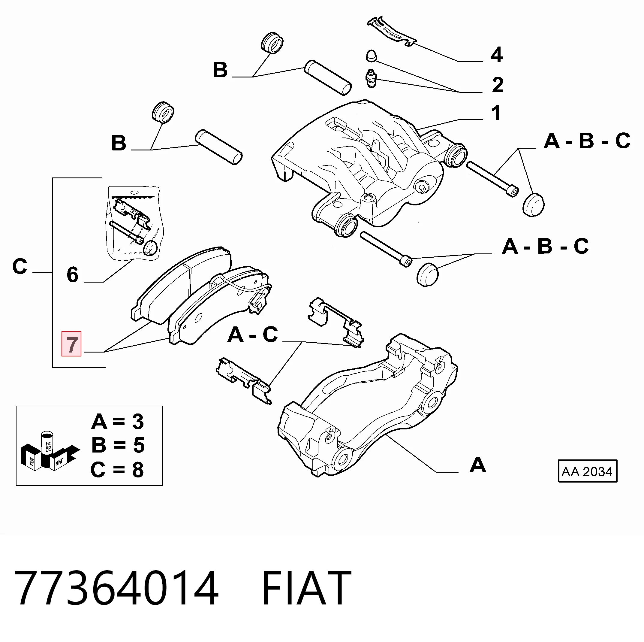Fiat Ducato III Fren balatası