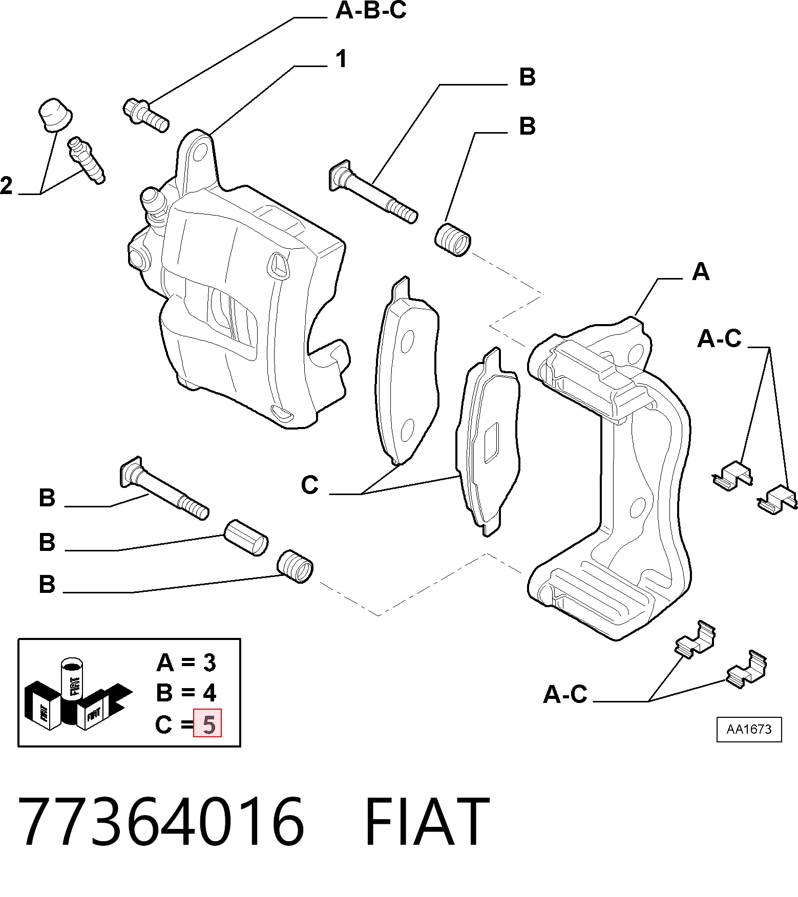 Fiat Ducato III Arka fren balatası