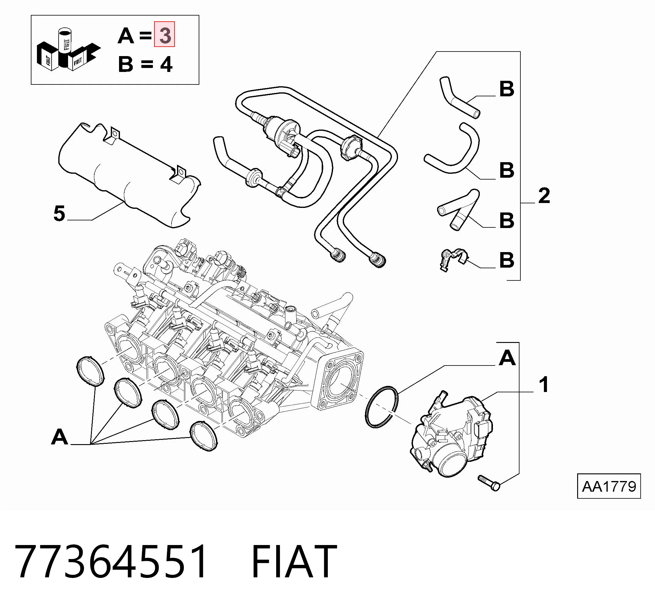 77364551 Fiat/Alfa/Lancia