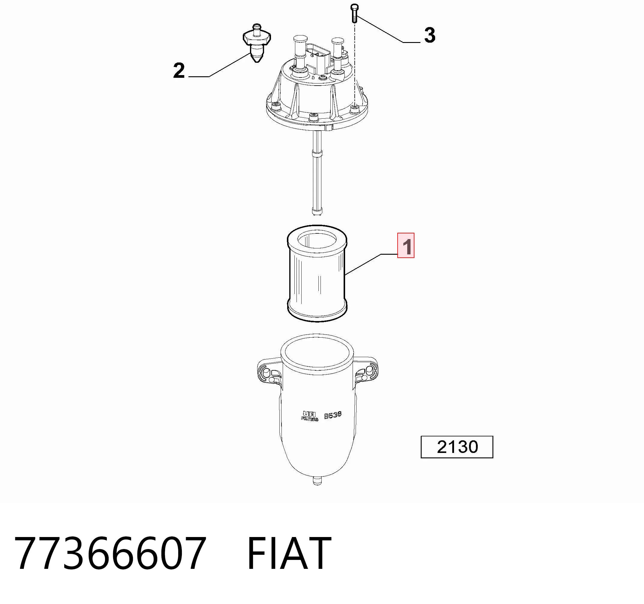 77366607 Fiat/Alfa/Lancia