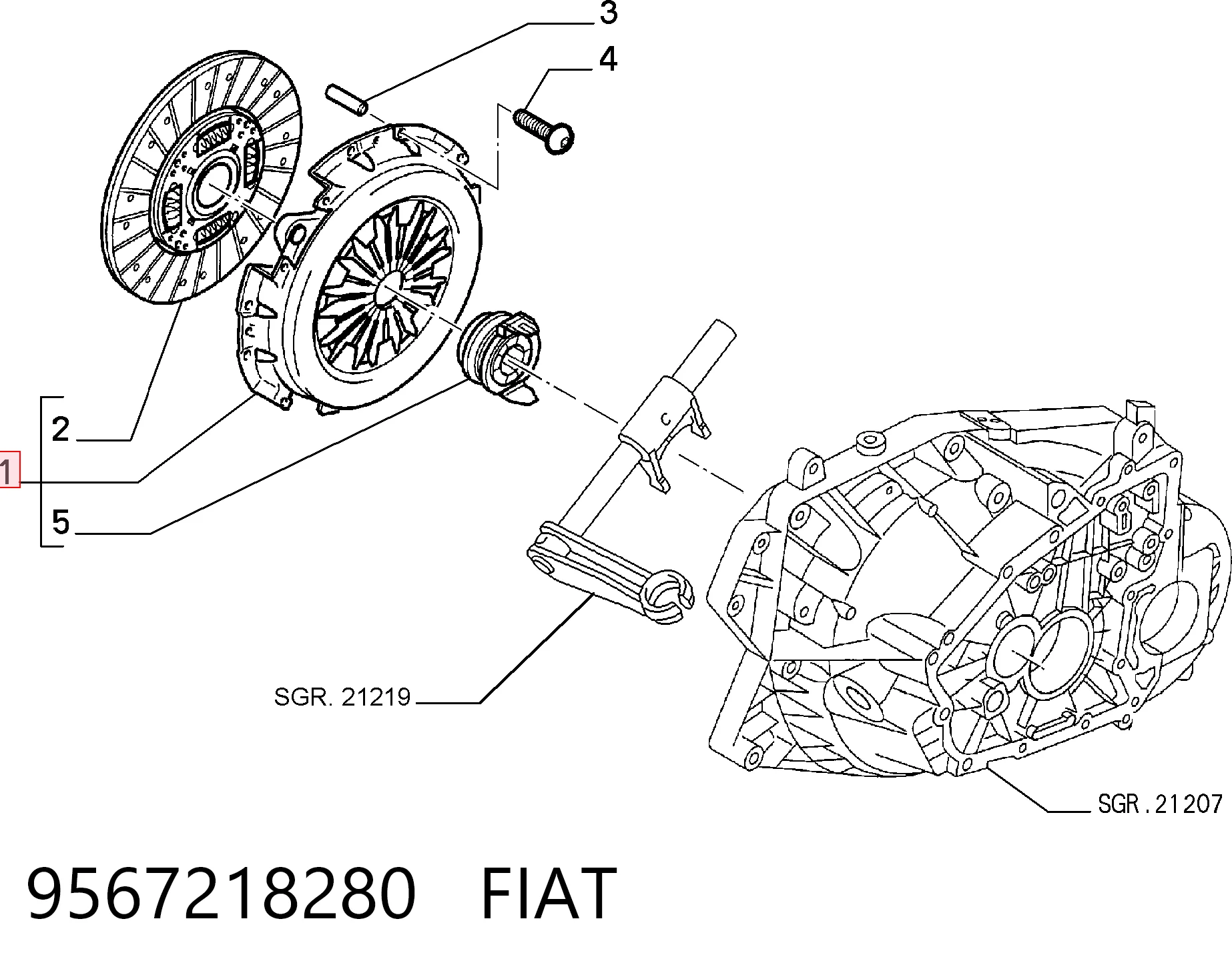 9567218280 Fiat/Alfa/Lancia
