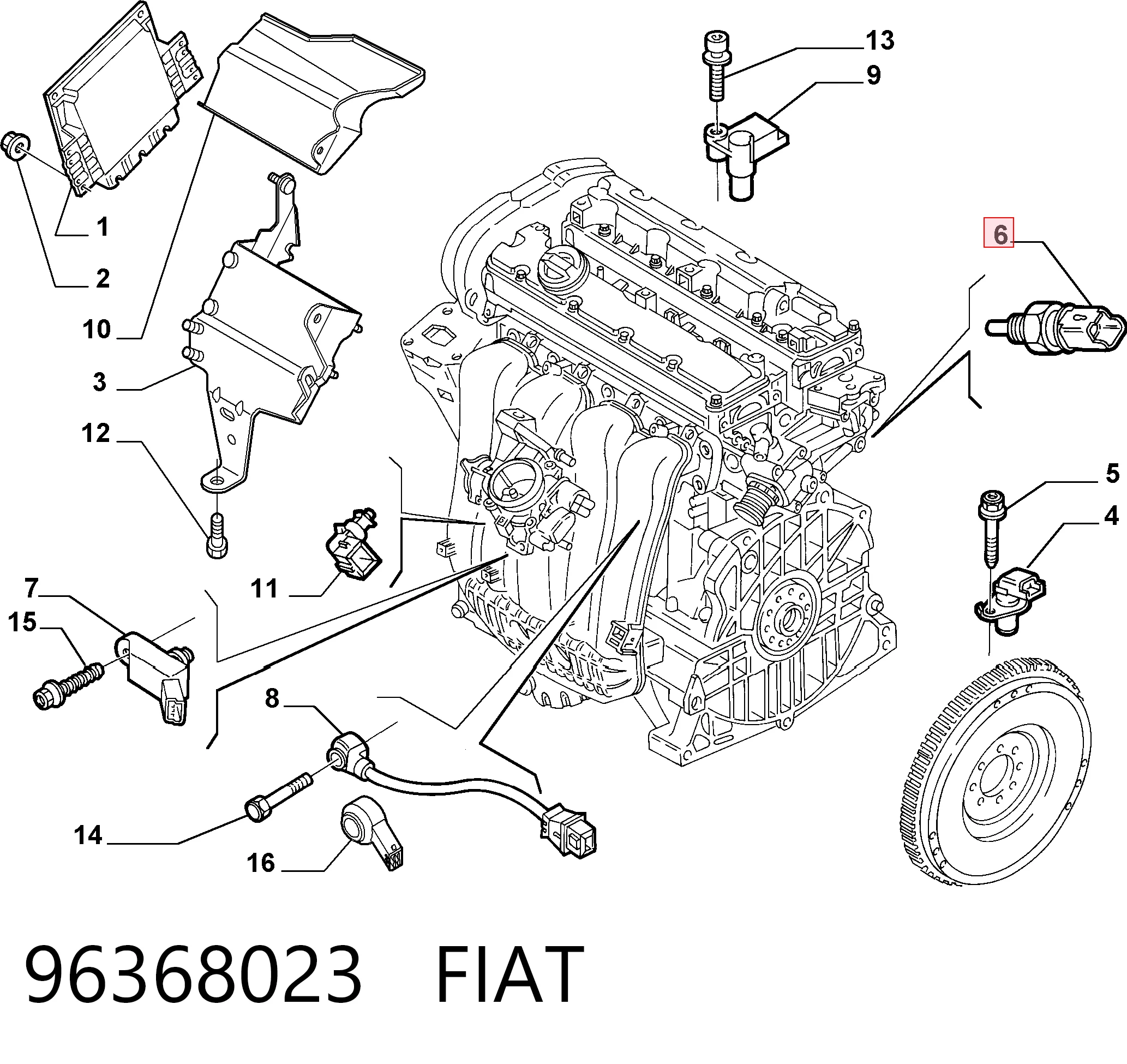Fiat Fiorino  Hararet sensörü Türkiye fiyatı
