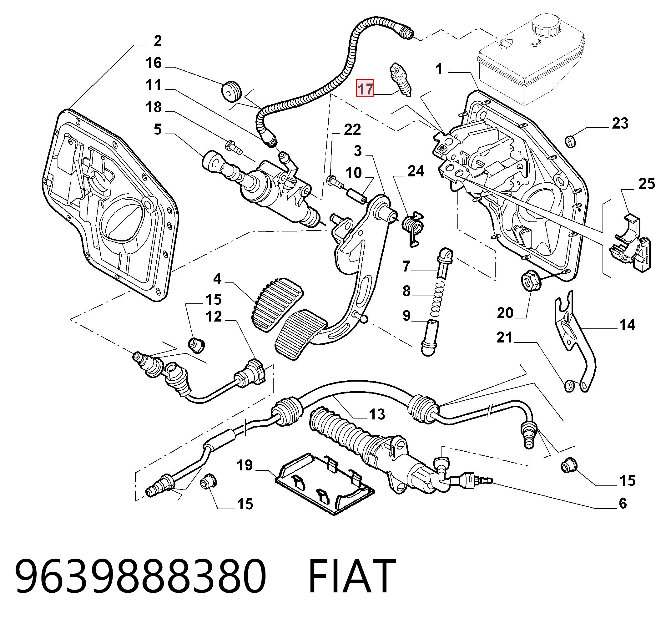 Chevrolet Captiva I Fren Pedal Müşürü