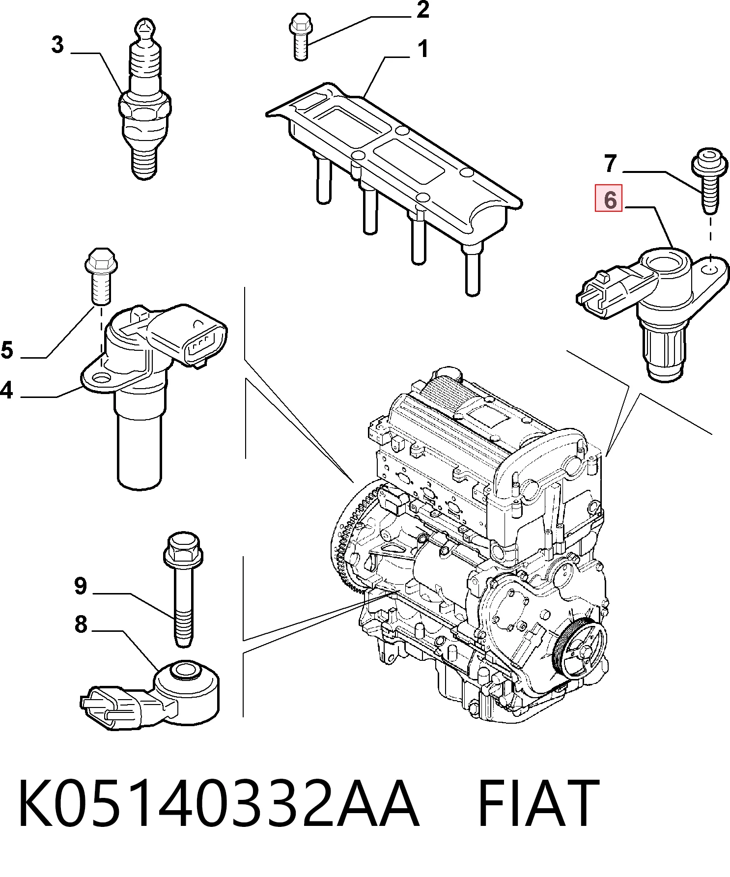 Opel Astra H Eksantrik sensörü