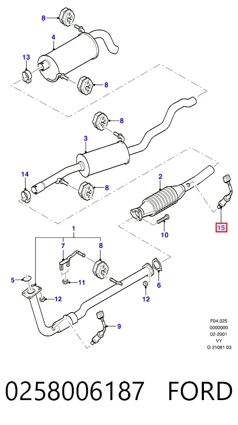 0258006187 Ford
