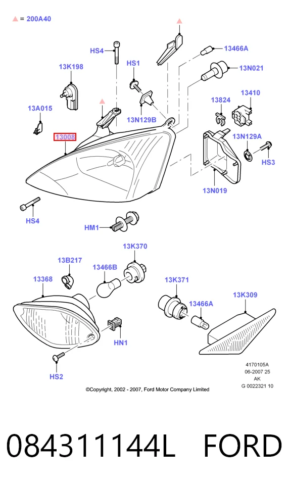 Ford Focus I Sol ön far