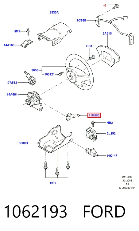 Ford Focus I Far Sinyal Kolu Türkiye fiyatı