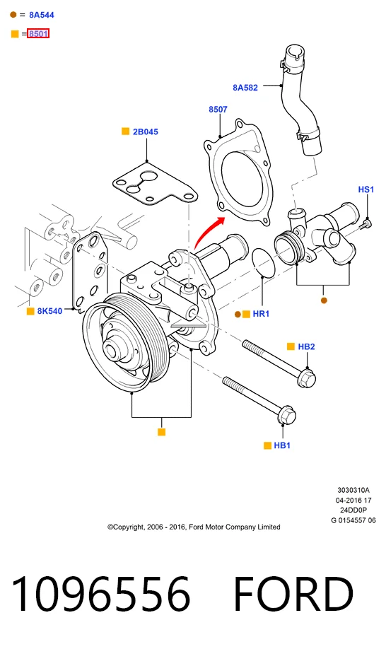 Ford Transit  Devirdaim pompası