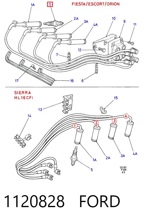 Corolla Buji takımı
