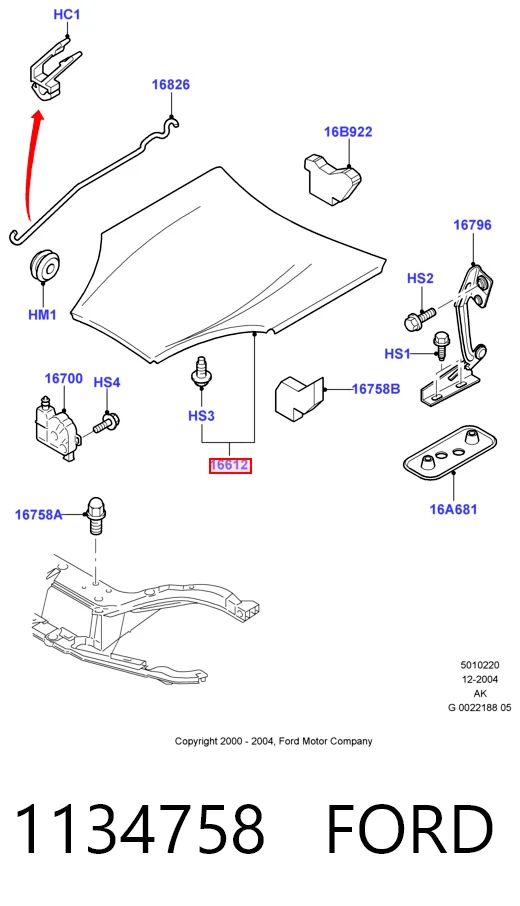 Ford Focus I (1999 - 2005) Kaput satın al