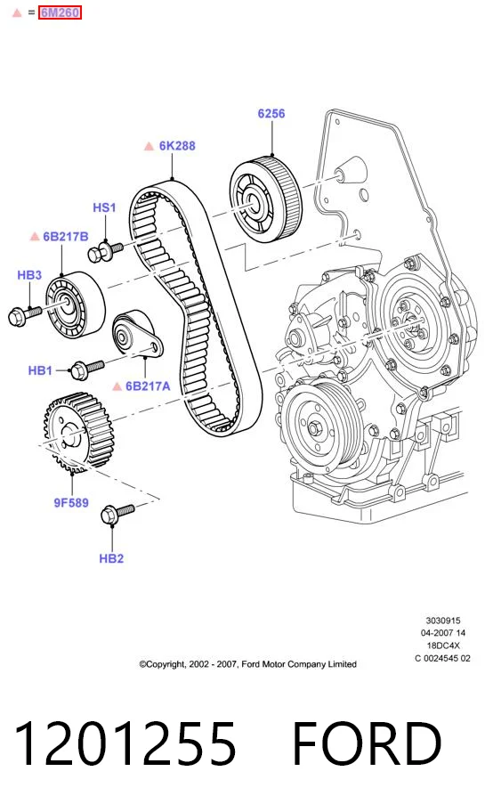 Ford Connect  Triger set Türkiye fiyatı