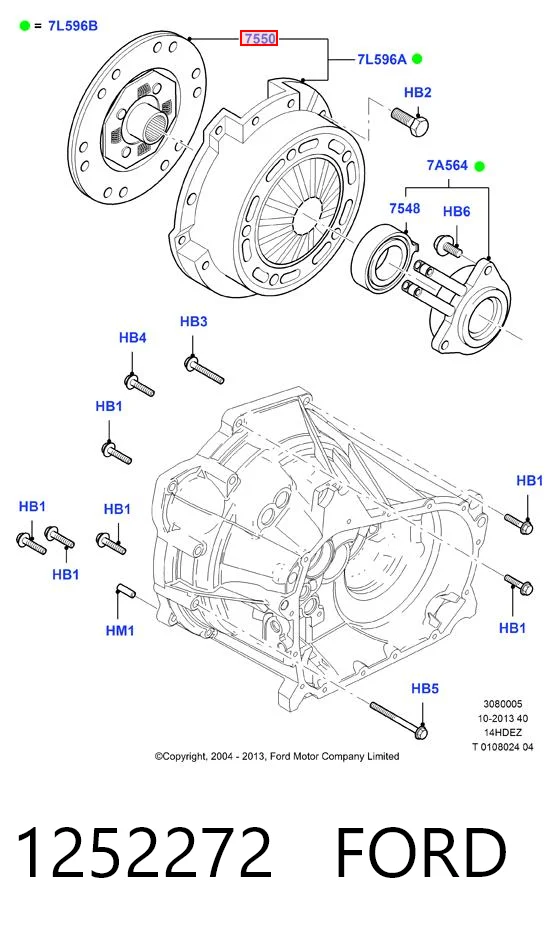 1252272 Ford