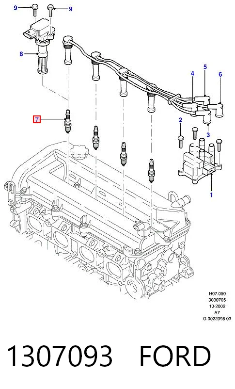 Ford Focus II Buji takımı