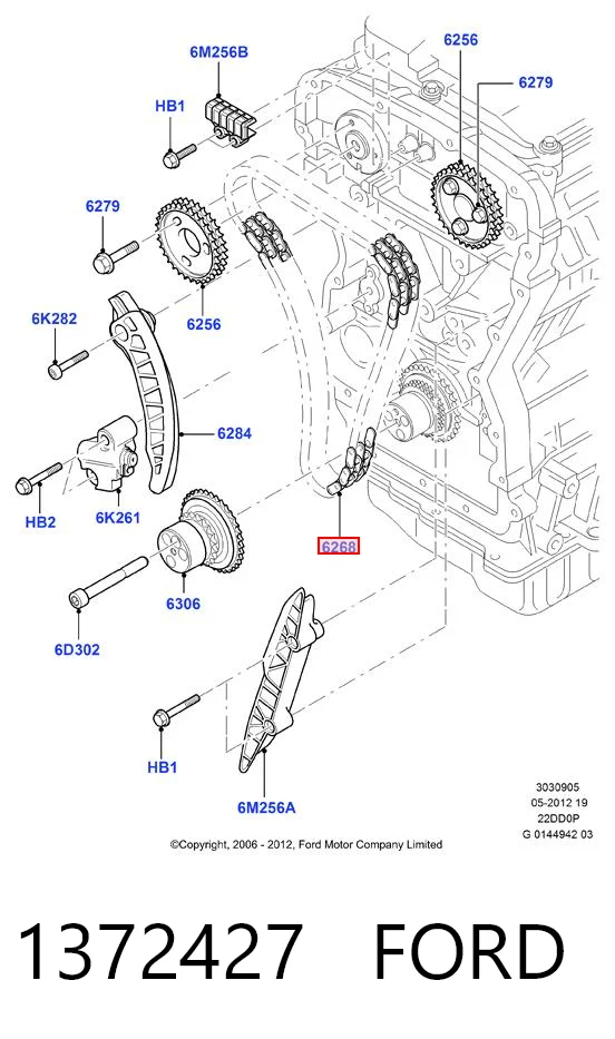 Ford Transit  Triger zinciri