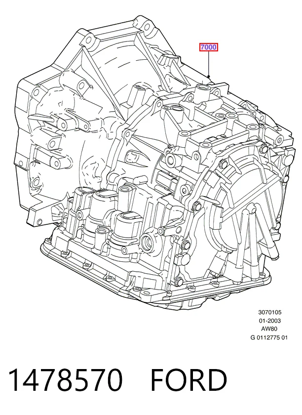 Ford Fiesta Mk5 Otomatik şanzıman fiyatları