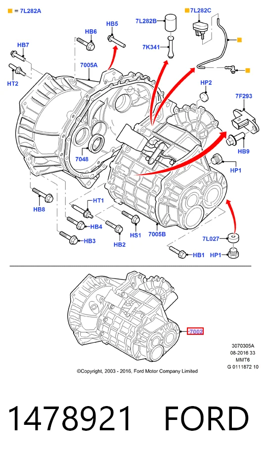 Ford Focus III Şanzıman fiyatları