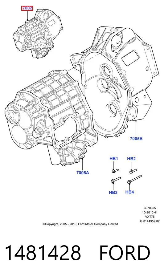 Ford Transit  (2006 - 2014) Manuel şanzıman komple fiyatı