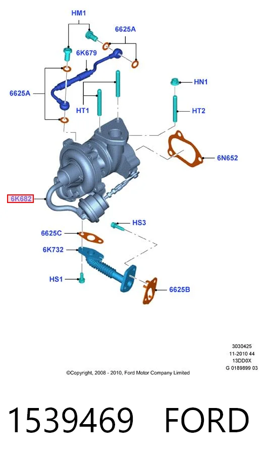 Punto GRAND hatchback (199) (2005 - 2018) Turbo şarj