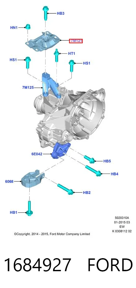 Ford Focus III Şanzıman kulağı Türkiye fiyatı