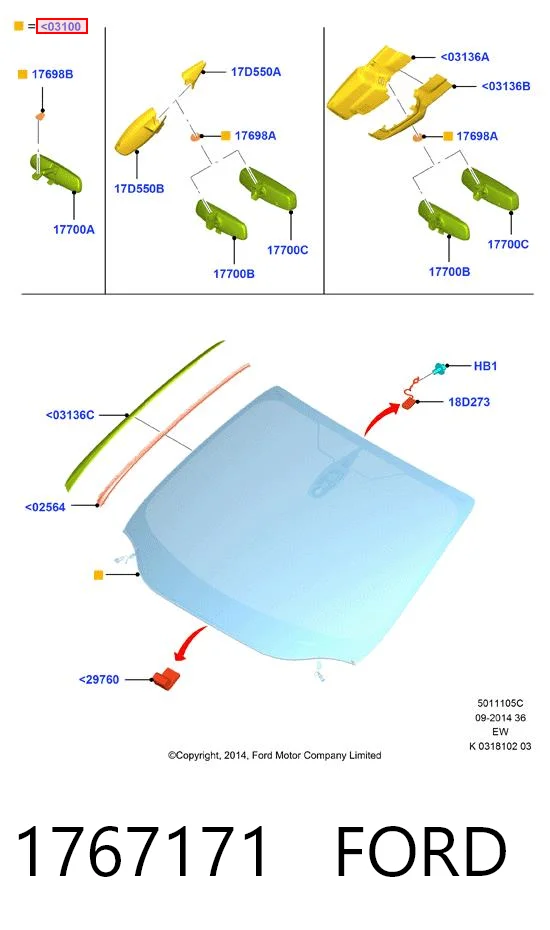 Focus III hatchback (CB8) (2010 - 2020) Cam