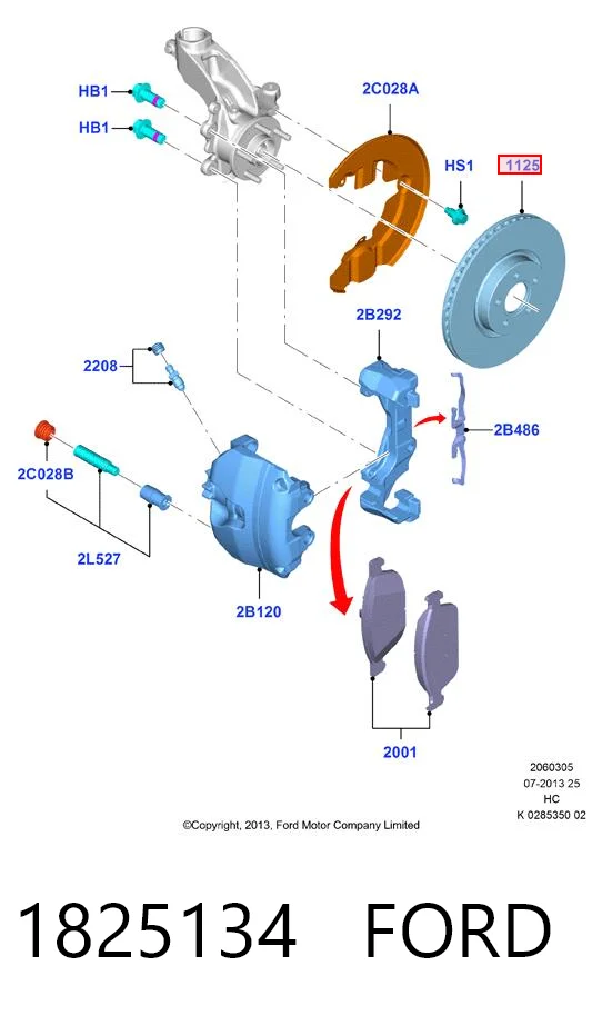 1825134 Ford