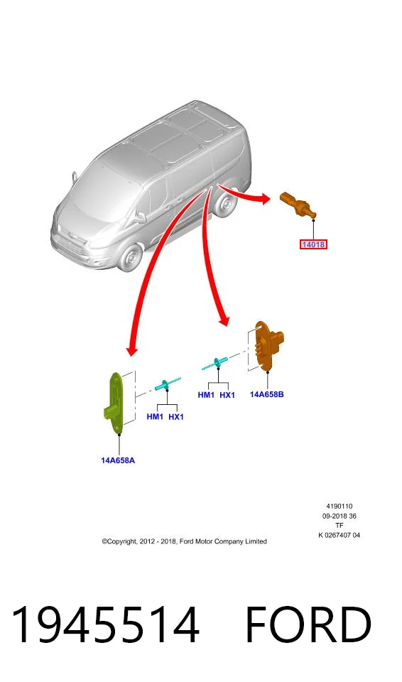 Ford Courier Transit Panjur sıfır