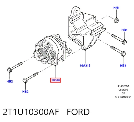 Ford Connect  Alternatör Türkiye fiyatı