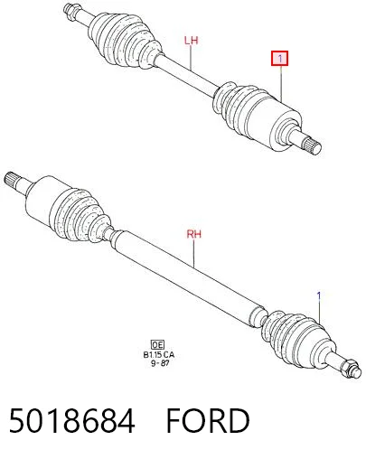 Ford Escort IV Sol aks Türkiye fiyatı