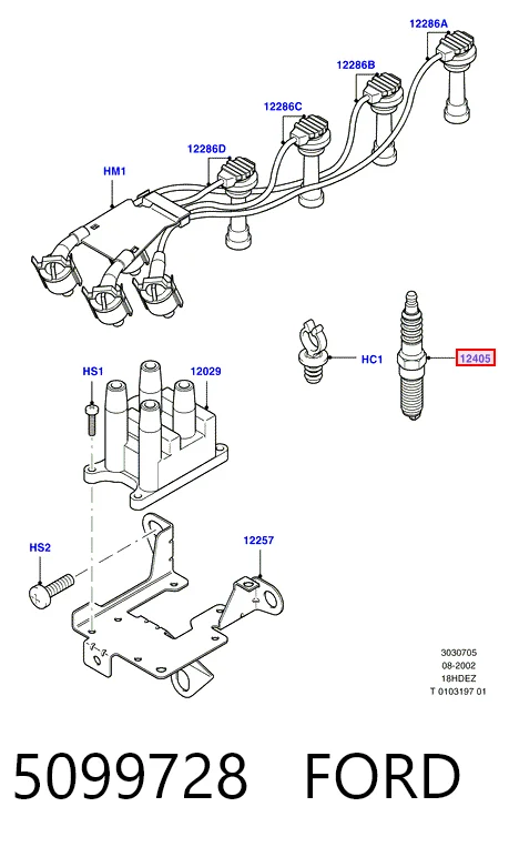 Chevrolet Captiva I Buji takımı