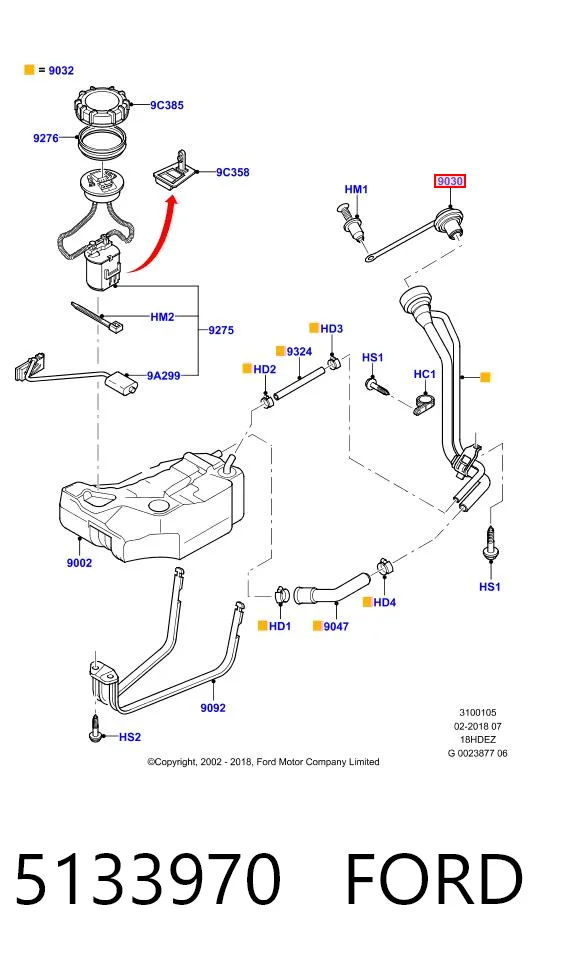 Ford Connect  Benzin depo kapağı Türkiye fiyatı