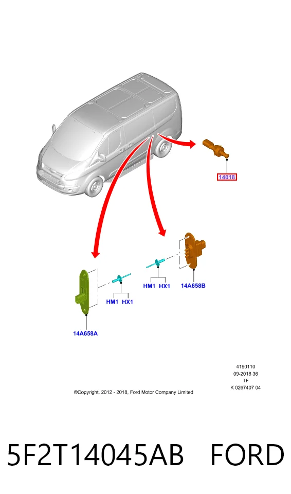 Ford Courier  (2014 - 2026) Radyatör ızgarası fiyatları