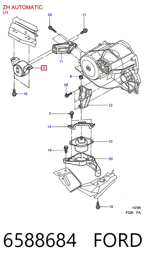 Ford Escort IV Sol Motor Kulağı Türkiye fiyatı