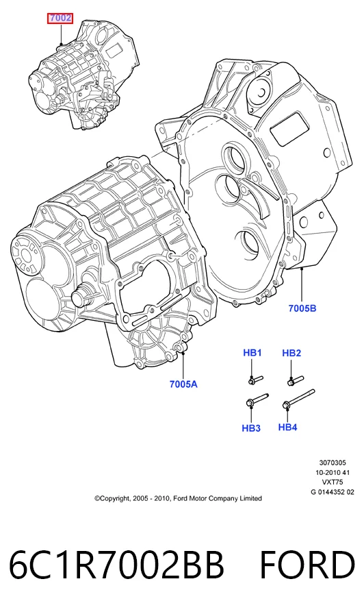 Ford Transit  (2006 - 2014) Manuel şanzıman komple fiyatları