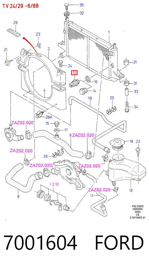 Ford Focus I Fan Müşürü Türkiye fiyatı