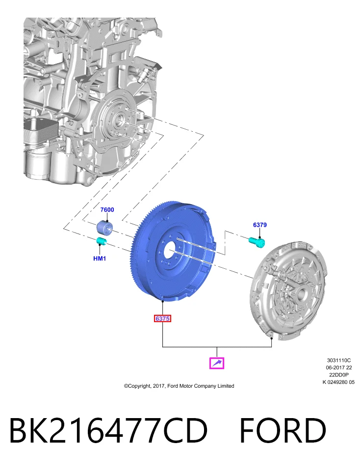 Ford Transit  (2006 - 2014) Motor volanı fiyatları
