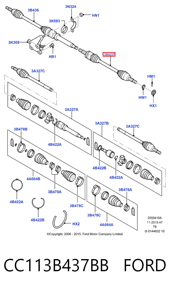 Ford Transit  Sol aks