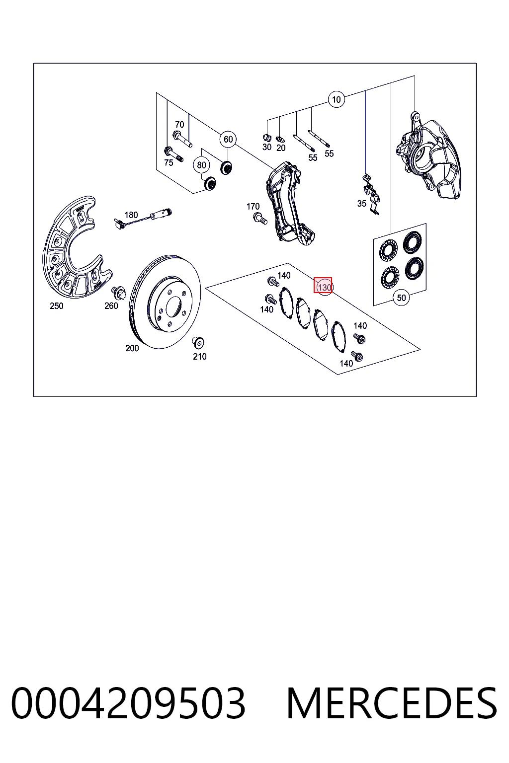 0004209503 Mercedes