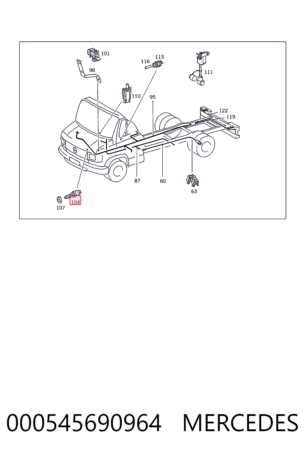000545690964 Mercedes
