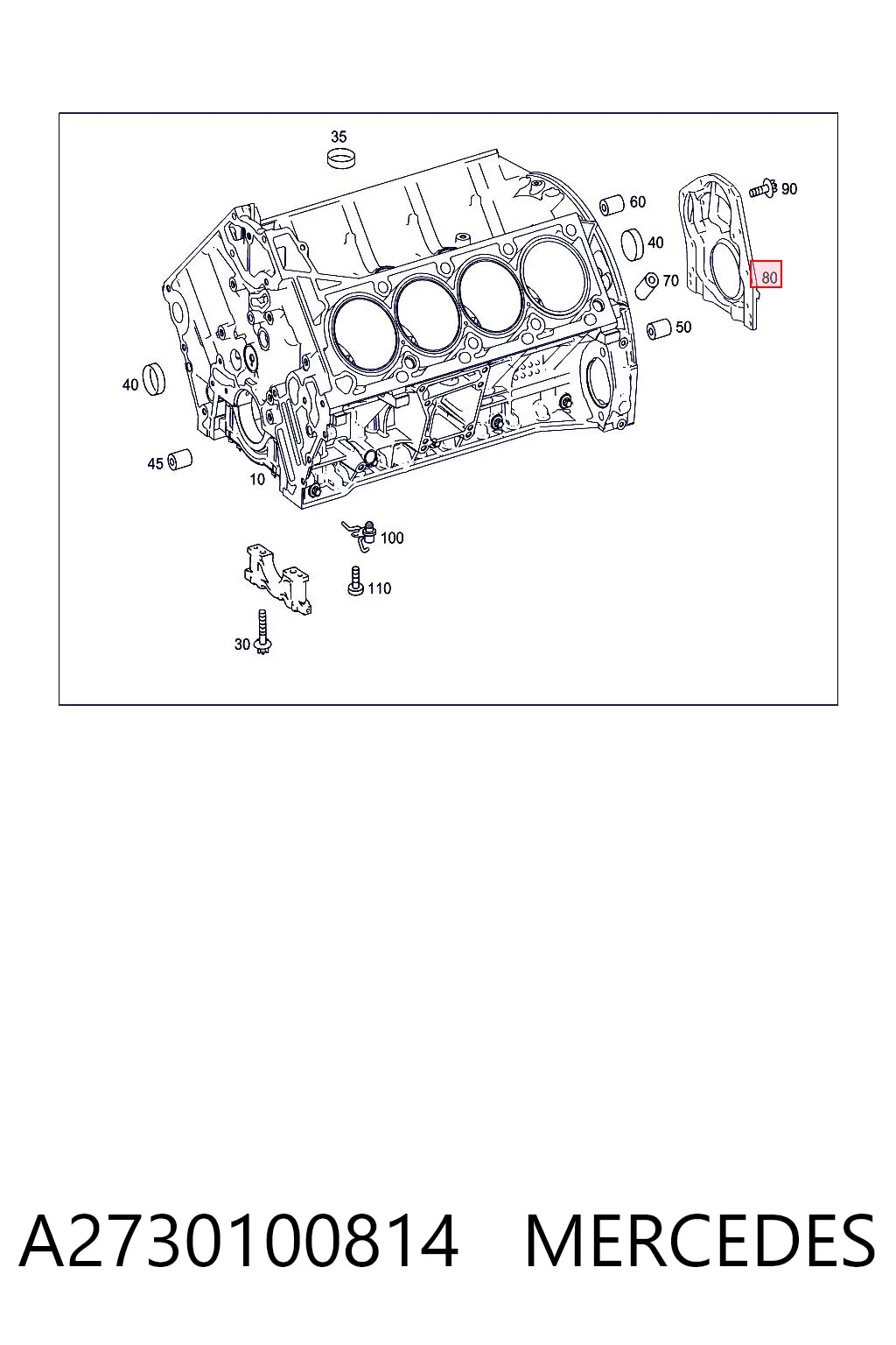 A2730100814 Mercedes