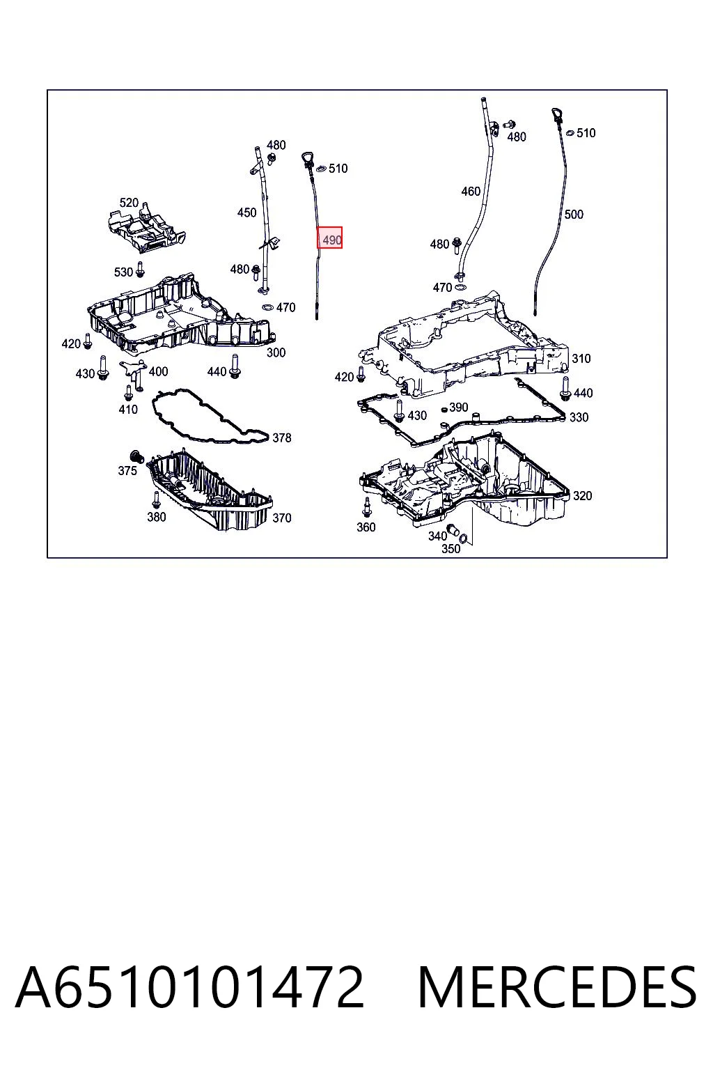 A6510101472 Mercedes