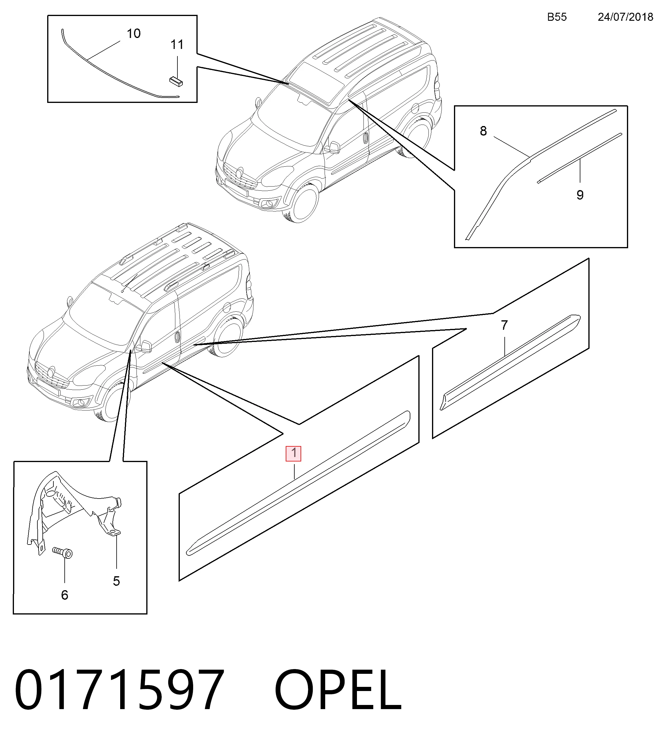 0171597 Opel