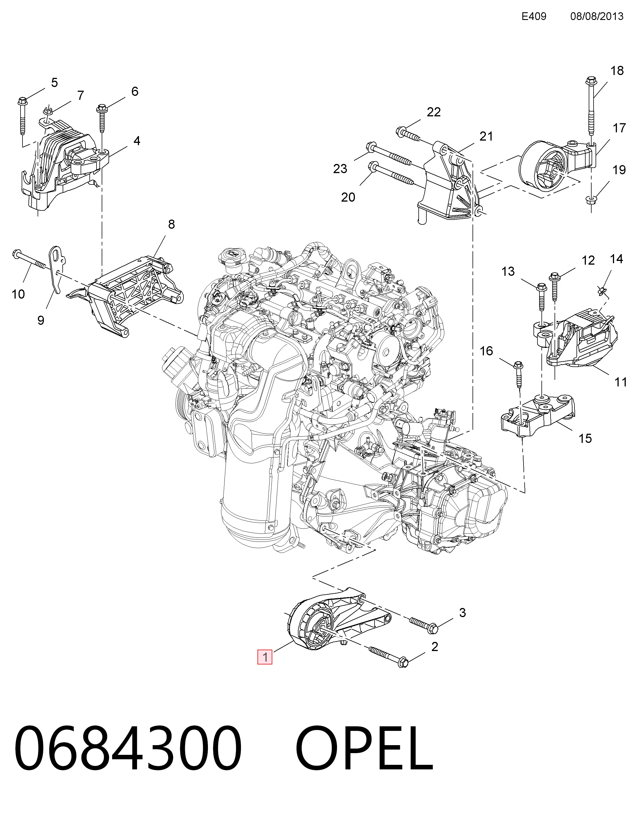 0684300 Opel