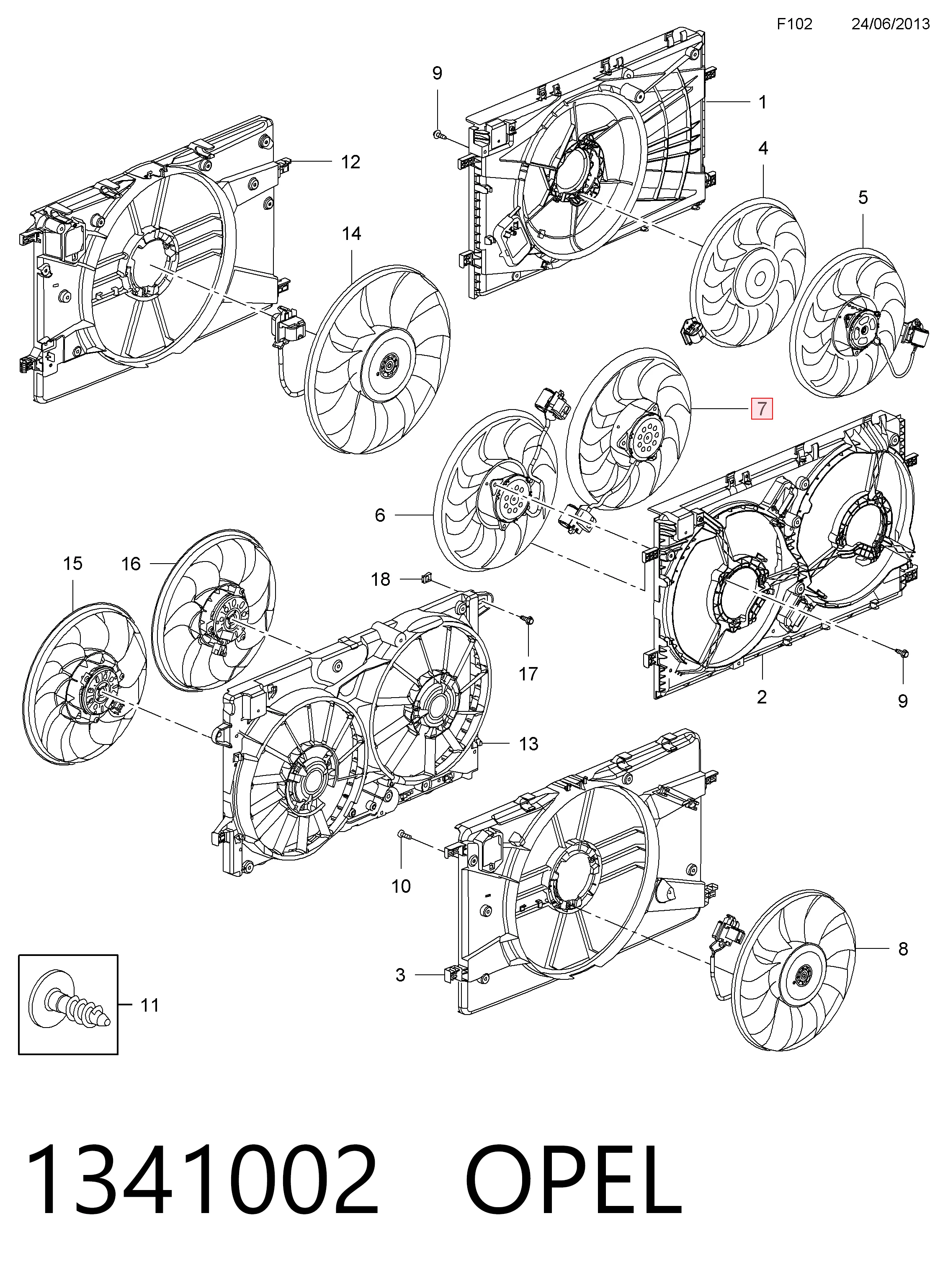 Ford Escort IV Fan Müşürü Türkiye fiyatı