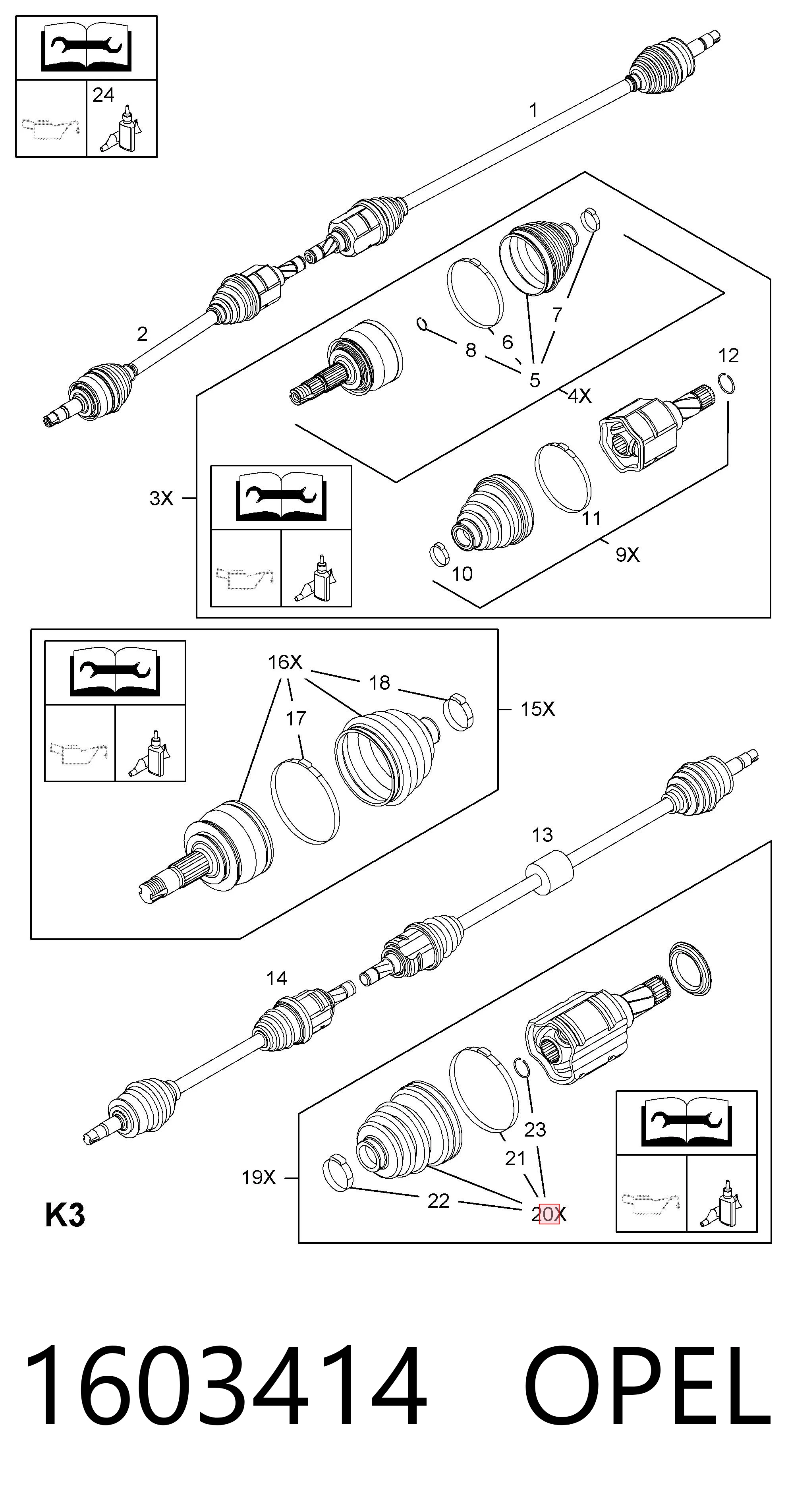 1603414 Opel