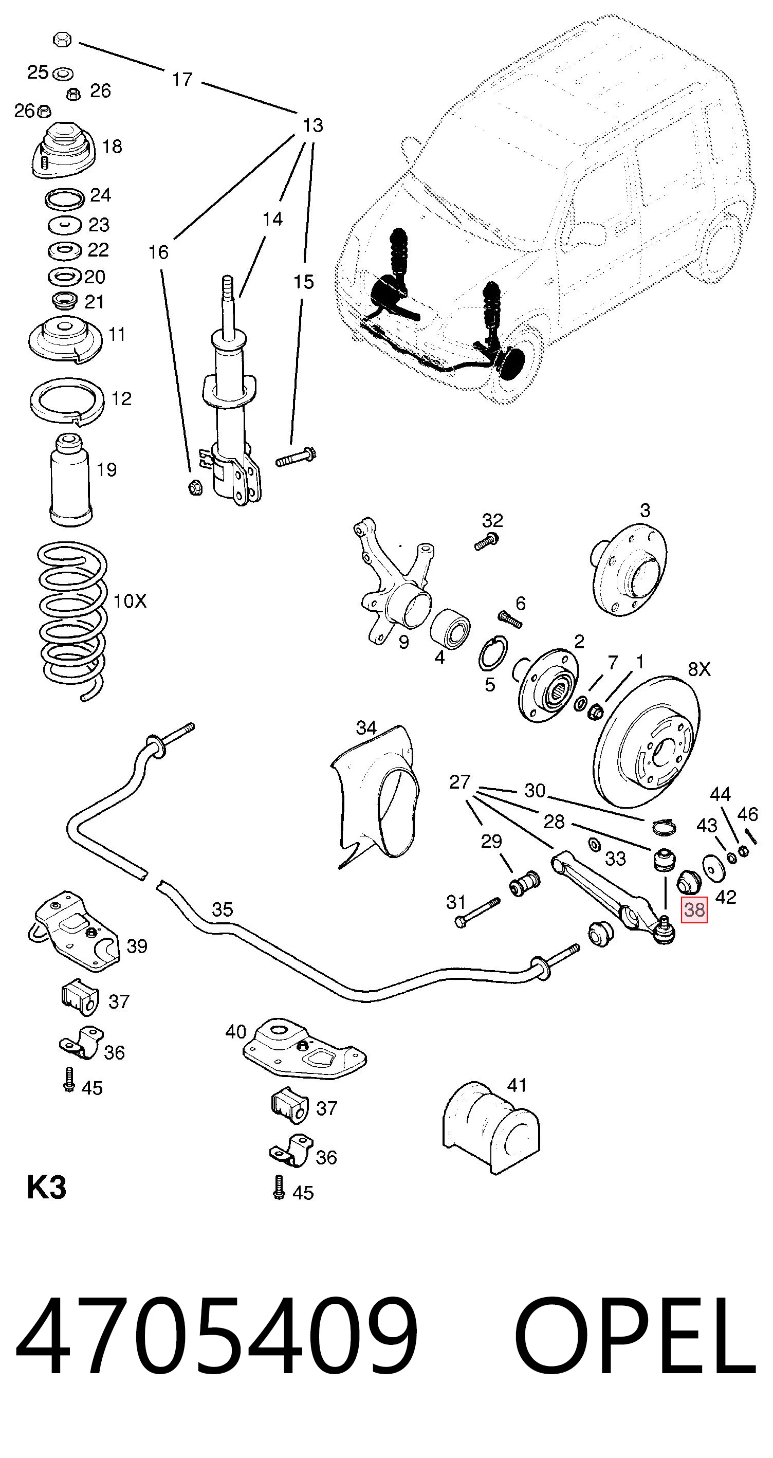 4705409 Opel