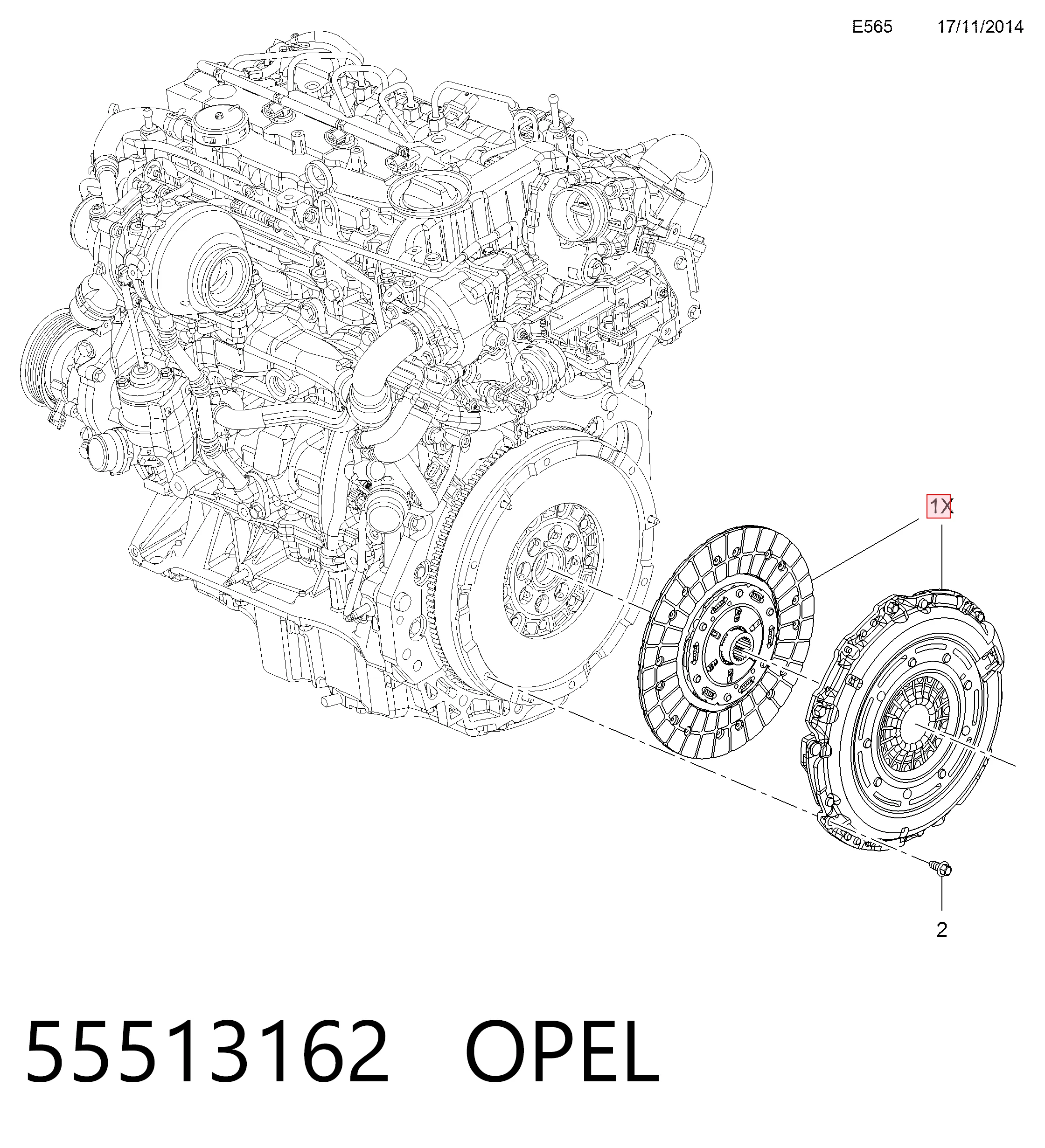 Opel Astra K Debriyaj seti Türkiye fiyatı