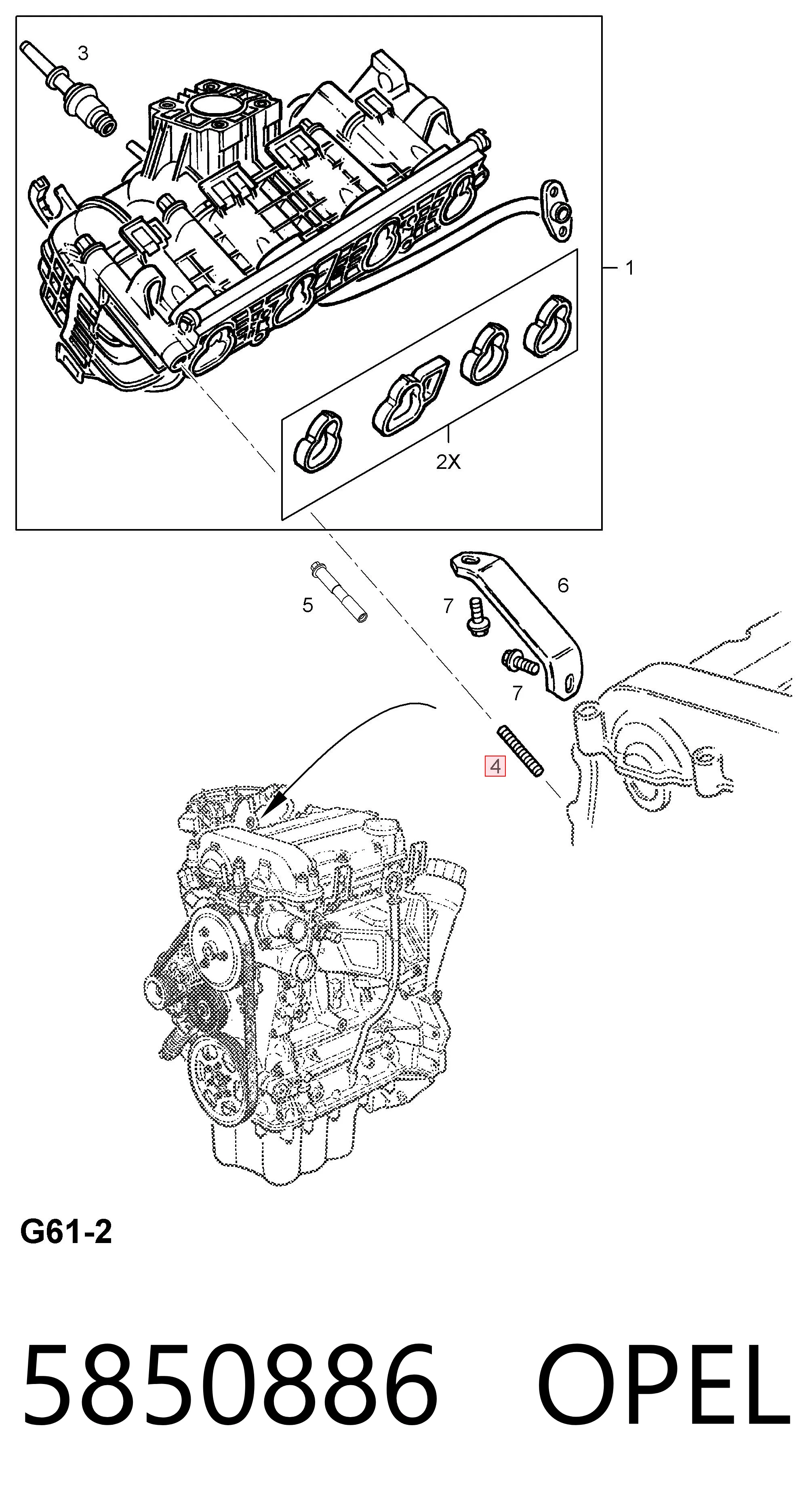 5850886 Opel