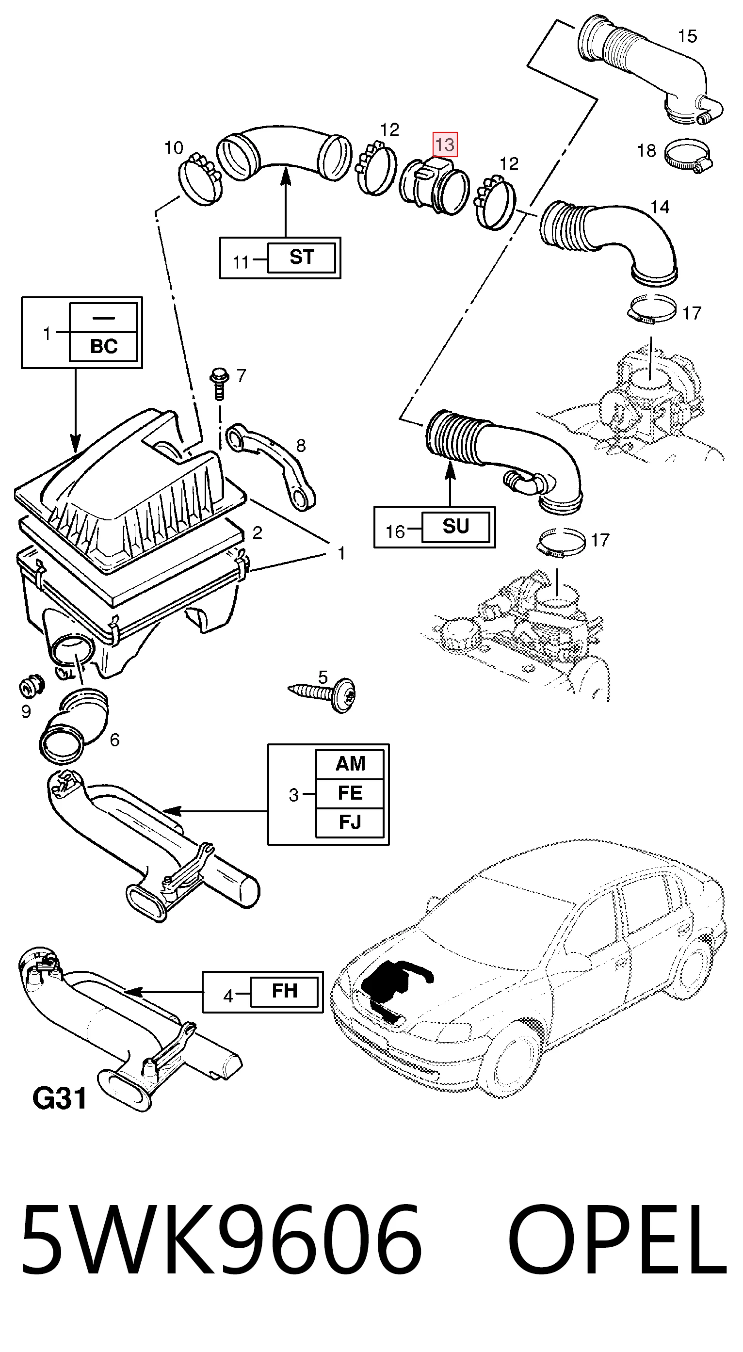 5WK9606 Opel